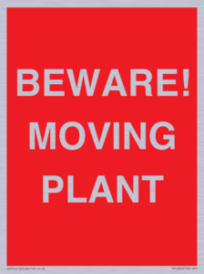 BEWARE! MOVING PLANT